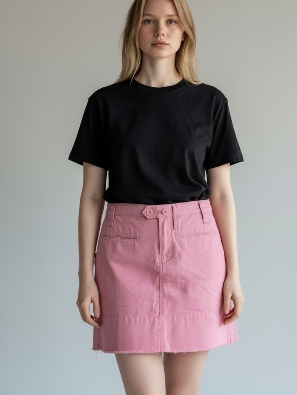 Women's Dusty Rose Utility Skirt